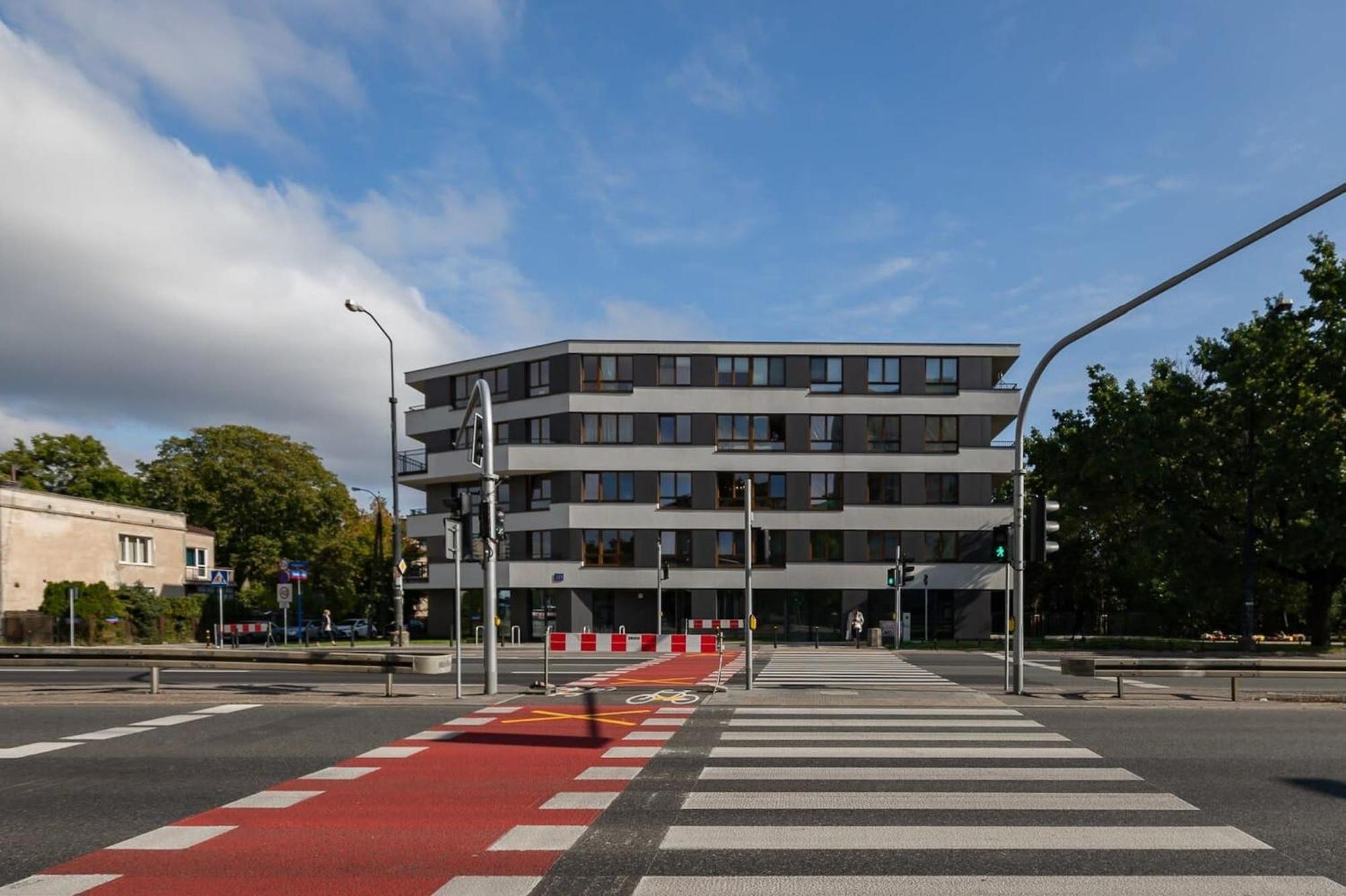 Pulawska 221 - Colorful Apartment With Balcony By Noclegi Renters Warschau Exterior foto