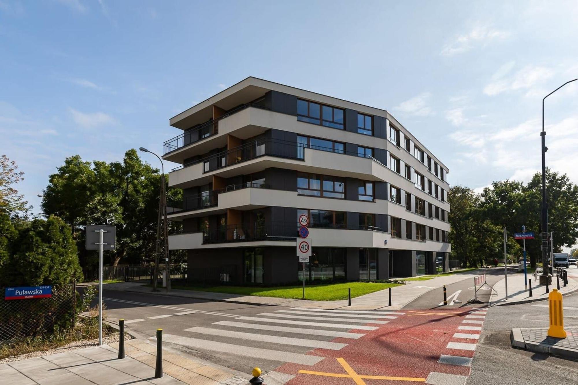 Pulawska 221 - Colorful Apartment With Balcony By Noclegi Renters Warschau Exterior foto